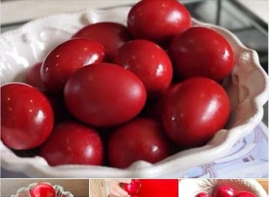 KAKO GRCI FARBAJU JAJA DA BUDU JARKO CRVENE BOJE: Nećete opeći prste, sve lako a rezultat čista magija