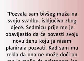 “Pozvala sam bivšeg muža na svoju svadbu…”