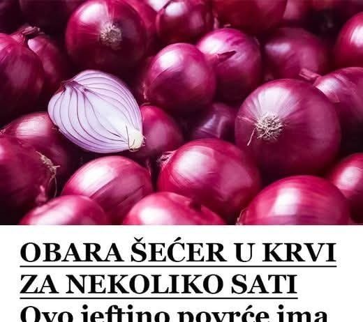 OBARA ŠEĆER U KRVI ZA NEKOLIKO SATI: