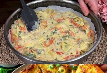 Ovaj krompir bolji od pice! Ja pravim često ovo jeftino jelo! Samo narendajte 1 krompir i za minut ćete dobiti najukusniju poslasticu…