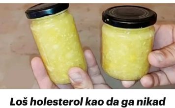 Loš holesterol kao da ga nikad nije bilo: PRIRODNI LIJEK ZA ČIŠĆENJE KRVNIH ŽILA!
