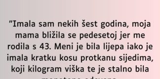 “Imala sam nekih šest godina…”