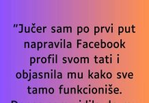 JUČER SAM P0 PRVI PUT NAPRAVILA FACEB00K PR0FIL…