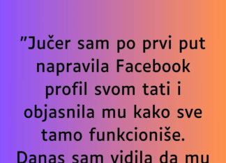 JUČER SAM P0 PRVI PUT NAPRAVILA FACEB00K PR0FIL…