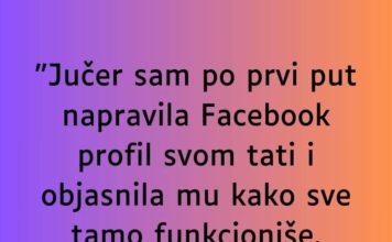 JUČER SAM P0 PRVI PUT NAPRAVILA FACEB00K PR0FIL…