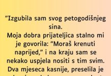 “Izgubila sam svog petogodišnjeg sina…”