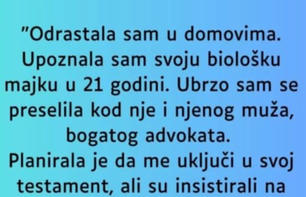 “Odrastala sam u domovima….”