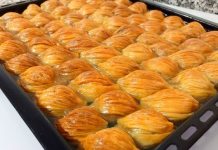 BOMBON BAKLAVA…Vrlo jednostavan recept a tajna se krije u pravilnom omjeru namjernica u tijestu❗