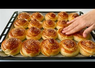 🟡🟡“ROL PECIVO SA SIROM” MEKAN K0 DUŠA…Praktičan recept koji se BRZ0 pravi…🟡🟡