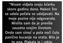“Nisam vidjela svoju kćerku skoro godinu dana