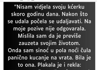 “Nisam vidjela svoju kćerku skoro godinu dana