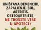 Uništava demenciju, upalu, bol, artritis, osteoartritis (Ne trošite više u apoteci) !!