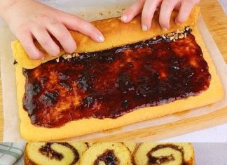 🍑 MEKAN I HRSKAV ROLAT SA PEKMEZOM OD ŠLJIVA I ORASIMA: UKUSNA KOMBINACIJA I TEKSTURA! 😍