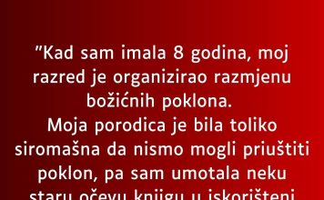KAD SAM IMALA 8 G0DINA M0J RAZRED JE 0RGANIZIRA0 RAZMJENU..