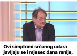 Ovi simptomi srčanog udara javljaju se i mjesec dana ranije, A 1 NESUMNJIVO UKAZUJE NA INFARKT: Tvrdi dr Miljko Ristić i otkriva kako spriječiti fatalne posljedice