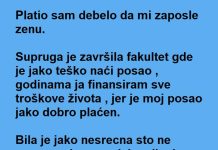 Platio da ŽENA dobije POSAO ali to mu se ŽESTOKO obilo o GLAVU!