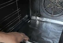 Zapuštena pećnica je prošlost: 0čistite je bez ribanja. TRIK sa limenom folijom će to učiniti za vas!