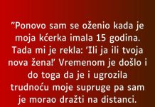 Mislio je da je sve U REDU posle toliko GODINA ali onda je usledio pravi ŠOK!