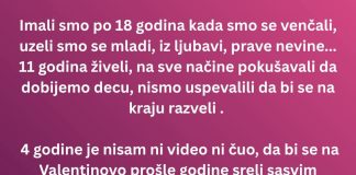 Razveli se JER nisu mogli imati dece a onda su sreli 4 godine posle , usledio je pravi ŠOK!