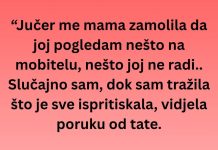 Kada je VIDELA poruku koju je OTAC poslao MAJCI ostala je U ŠOKU!