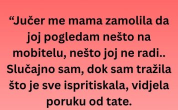 Kada je VIDELA poruku koju je OTAC poslao MAJCI ostala je U ŠOKU!