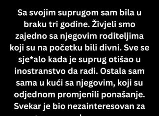 Kada je MUŽ otišao ZA inostranstvo krenuo je PRAVI pakao za nju a RAZLOG je ŠOK!