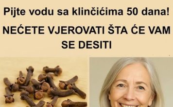 Voda s karanfilčićem i cimetom – Pijte je 50 dana svakodnevno i ostaćete u čudu!