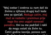Ostala je DA ŽIVI u muževoj kući nakon što je PREMINUO ali posle par GODINA usledio je