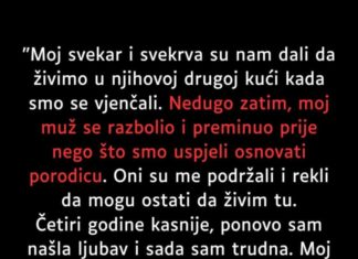 Ostala je DA ŽIVI u muževoj kući nakon što je PREMINUO ali posle par GODINA usledio je