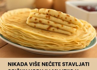 Nikada više nećete stavljati Običnu Vodu ili Mlijeko u palačinke: 1 sastojak daje mekoću, ovo niko ne zna…