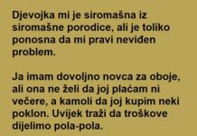 Devojka je PREVIŠA ponosna i NE ŽELI ništa da uzme od njega , ali onda se on ….