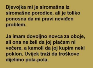 Devojka je PREVIŠA ponosna i NE ŽELI ništa da uzme od njega , ali onda se on ….