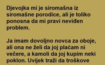 Devojka je PREVIŠA ponosna i NE ŽELI ništa da uzme od njega , ali onda se on ….