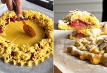 PRHKI KOLAČ SA NUTELOM I JAGODAMA…