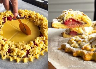 PRHKI KOLAČ SA NUTELOM I JAGODAMA…