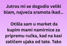 Jutros mi se dogodio veliki blam, najveća sramota ikad…