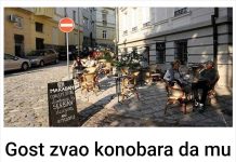 Gost zvao konobara da mu objasni grešku u računu i pita “Momak, šta si ti imao iz matematike”, a zbog njegovog odgovora je propao u zemlju…