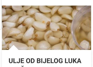 Ulje od bijelog luka rjesava mnoge probleme!!