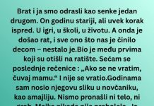 U ratu sam izgubio brata – a onda mi je sin, godinama kasnije, doneo pismo koje nikad nisam pročitao.“