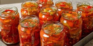 Ovu zimnicu spremam vec 10 godina,pecene paprike sa bijelim lukom-recept za zimnicu bez konzervansa