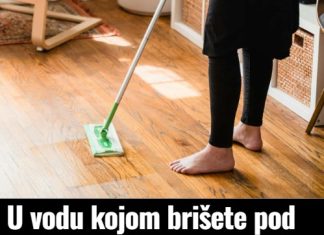 U vodu kojom brišete pod uvijek dodajte samo mrvicu ovog praha, cijela kuća će danima predivno mirisati