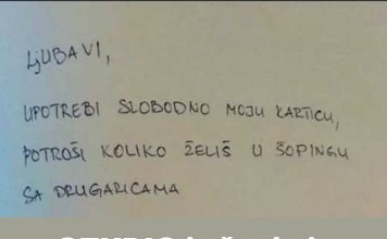 OTKRIO je ženi pin svoje kartice, ali na način koji baš i neće uspjeti lako dešifrirati
