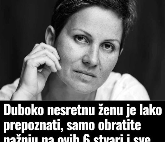 Duboko nesretnu ženu je lako prepoznati, samo obratite pažnju na ovih 6 stvari i sve će vam biti jasno