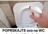 Na WC dasku nanesite tanki sloj ove smjese i pričekajte 10 minuta. Sve ružne žute mrlje će nestati!