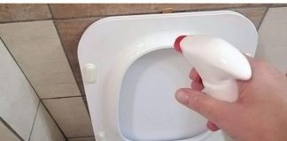 Na WC dasku nanesite tanki sloj ove smjese i pričekajte 10 minuta. Sve ružne žute mrlje će nestati!