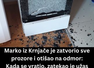 Marko iz Krnjače je zatvorio sve prozore i otišao na odmor: Kada se vratio, zatekao je užas sve zbog ove GREŠKE (FOTO)