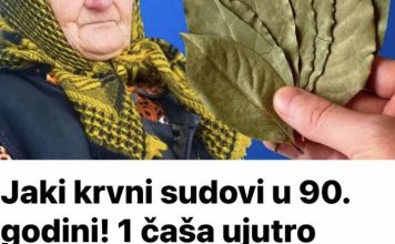 Jaki krvni sudovi u 90. godini! 1 čaša ujutro protiv mokraćne kiseline, za zdravo srce i jetru! Jaki krvni sudovi u 90. godini! 1 čaša ujutro protiv mokraćne kiseline, za zdravo srce i jetru! - featured image