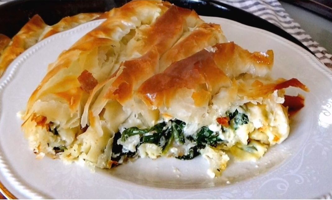 BRZA PITA ZELJANICA/Kada želim nešto ukusno za doručak ili ručak ja pravim ovu pitu…EVO KAKO… - featured image