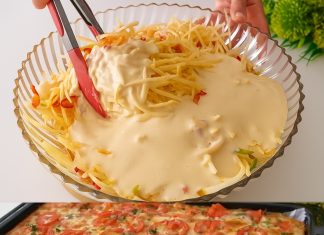 Samo naribajte 3 krompira. Bolje od pizze. Jednostavno, jeftino i ukusno Samo naribajte 3 krompira. Bolje od pizze. Jednostavno, jeftino i ukusno - featured image