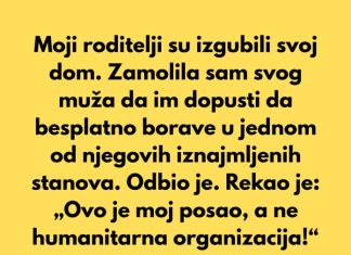 Moji roditelji gube sve, ali ih moj muž tretira kao strance… Moji roditelji gube sve, ali ih moj muž tretira kao strance… - featured image